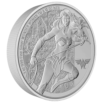 Niue: DC Comics - Wonder Woman 3 once d'argento 2023 Proof