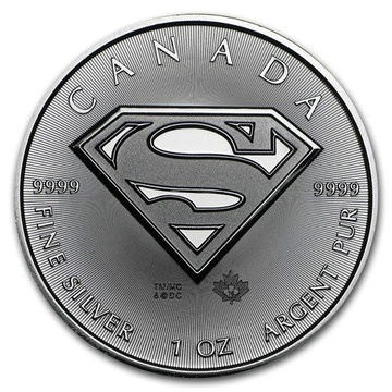 Superman 1 oncia d'argento 2016