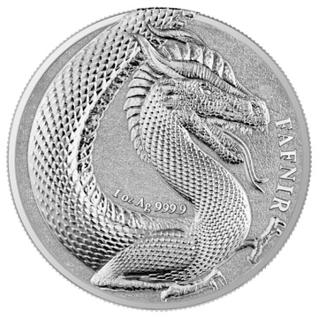 Germania: Bestie - Fafnir 1 oncia d'argento 2020