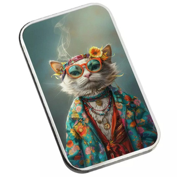 Lingotto The Holy Land Mint - Human Cats - Harmony colorato 1 oncia d'argento 2025