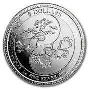 Tokelau: Equilibrium 1 oncia d'argento 2018
