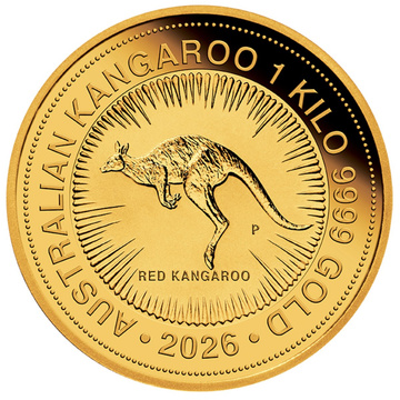 Canguro australiano 1000 grammi d'oro 2026
