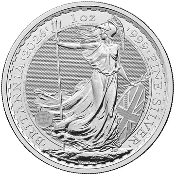 Britannia 1 oncia d'argento 2026
