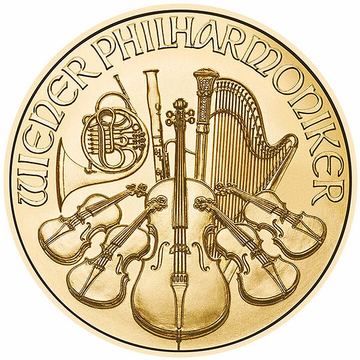 Filarmonica di Vienna 1/4 oncia d'oro 2025