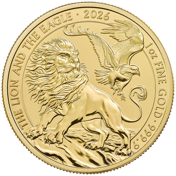 The Lion and The Eagle 1 oncia d’oro 2026