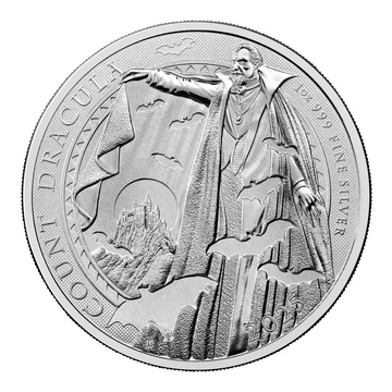 Orrore gotico – Dracula 1 oz Argento 2025