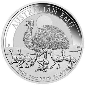Emu australiano 1 oncia d'argento 2025