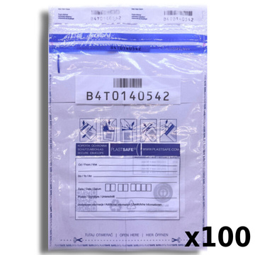 Busta di sicurezza (bancaria) B4 255x360 mm 100 pezzi