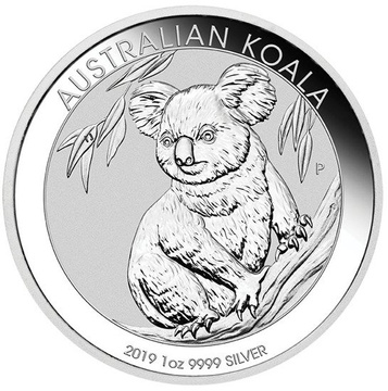 Koala 1 oncia d'argento 2019