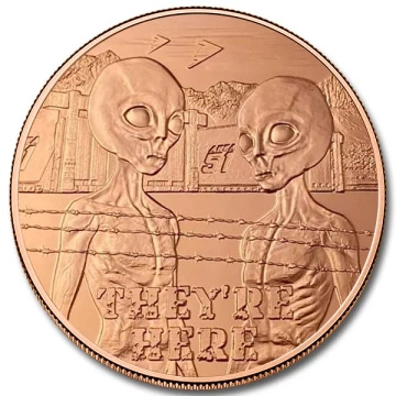 Area 51 “Sono qui” 1 oncia di rame