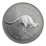 Canguro australiano 1 oncia d'argento 1993