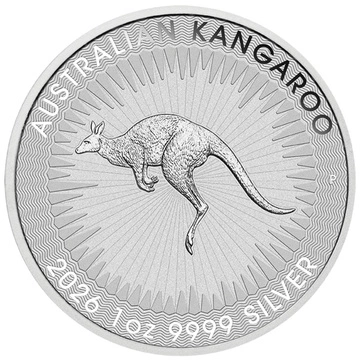 Canguro australiano 1 oncia d'argento 2026