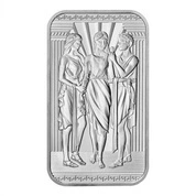Lingotto The Great Engravers - Three Graces 1 oncia d'argento 2022