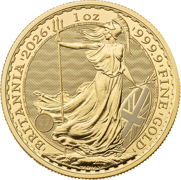 Britannia 1 oncia d'oro 2026