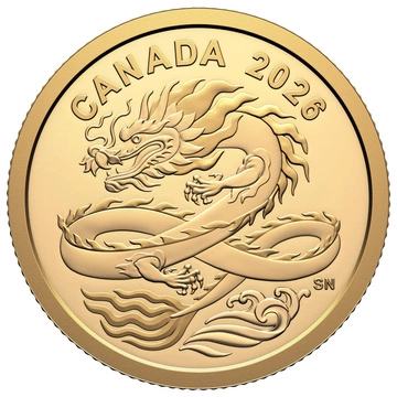Canada: Lucky Dragon $8 Oro 2026 Proof
