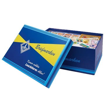 Leuchtturm - Scatola retrò per francobolli