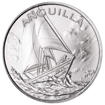 Moneta d'argento Anguilla: Regata 1 oncia d'argento 2025