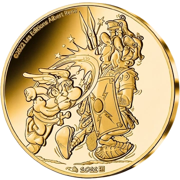 Asterix set di 2 monete 1,25 oz oro 2022