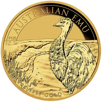 Emu australiano 1 oncia d'oro 2024