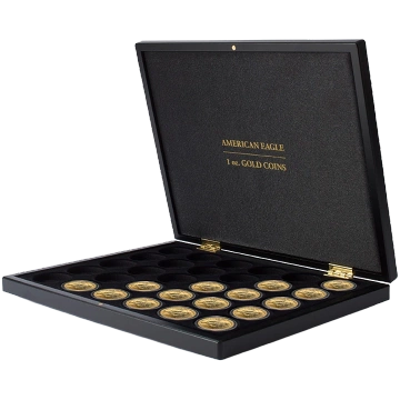 Leuchtturm - Cassetta Volterra Aquila americana 30 x 1 oncia d'oro