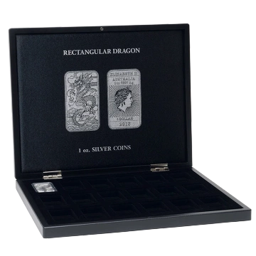 Leuchtturm - Cassetta Volterra Dragon 18 lingotti da 1 oncia d'argento