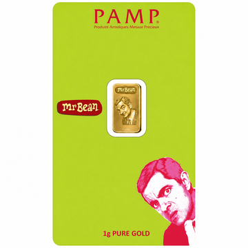 Mr. Bean Gold Bar 1 g Gold 2026 Prooflike