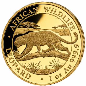 African Wildlife: Leopard 1 oz Gold Coin 2026