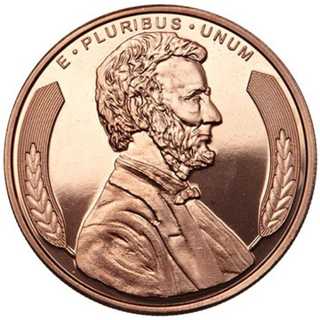 Lincoln Wheat Penny 1 uncja Miedzi