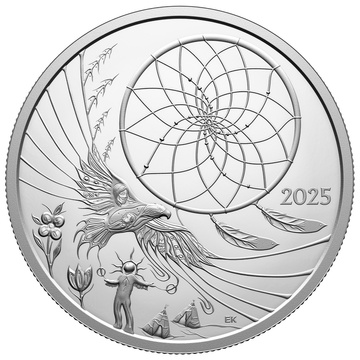 Canada: Legend of the Dreamcatcher 1 uncja Srebra 2025 Proof 