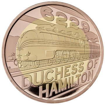 Złota Moneta Duchess of Hamilton £2 Złoto 2026 Proof