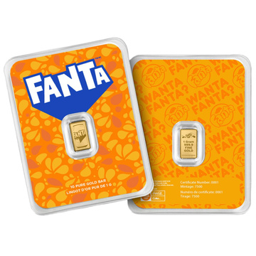 Złota Sztabka Fanta 1g Złota 2026