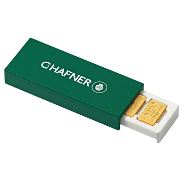 Zestaw sztabek C. Hafner SmartBox 25 x 1g Złota