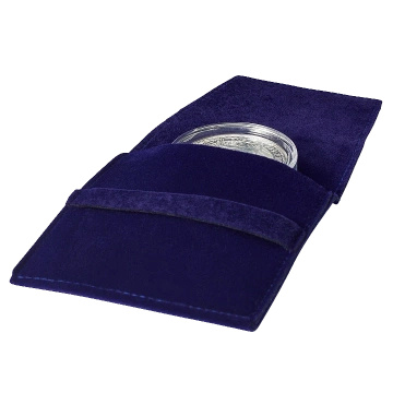 Leuchtturm - Pokrowiec na 1 monetę (niebieski)