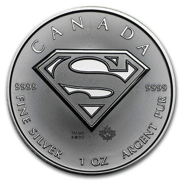 Superman 1 uncja Srebra 2016