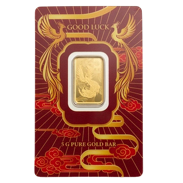 Sztabka złota Pamp: Good Luck Phoenix 5g złota 2026