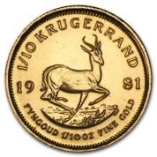 Krugerrand 1/10 uncji Złota 1981