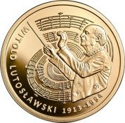Witold Lutosławski 200 zł 2013 Proof