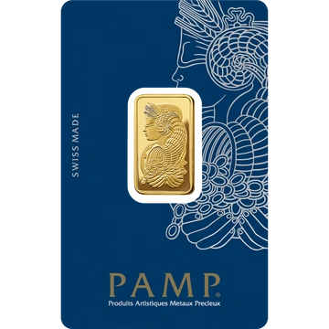 Złota sztabka PAMP Lady Fortuna Veriscan 10g złota