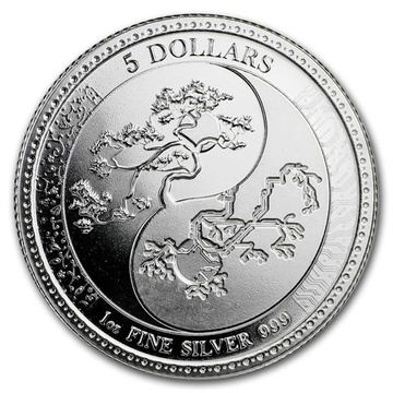 Tokelau: Equilibrium 1 uncja Srebra 2018