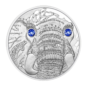 Africa - The Serenity of the Elephant 20 Euro Srebro 2022 Proof
