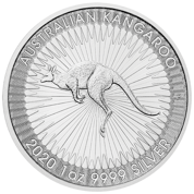 Australijski Kangur 1 uncja Srebra 2020