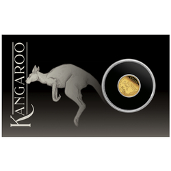 Australijski Kangur - Mini Roo 0,5 grama Złota 2024 Proof