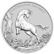 Australijski dziki koń - Brumby 1 uncja Srebra 2022