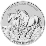 Australijski dziki koń - Brumby 1 uncja Srebra 2023