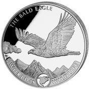 Bielik Amerykański (The Bald Eagle) 1 uncja Srebra 2021