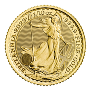 Britannia - King Charles III 1/10 uncji Złota 2023