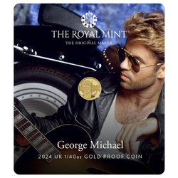 George Michael 1/40 uncji Złota 2024 Proof