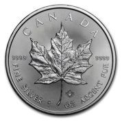 Kanadyjski Liść Klonowy 1 uncja Srebra 2016