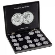 Leuchtturm-Kaseta na 20 monet srebrnych typu Liść Klonowy