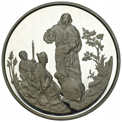 Medal - Pamiątka I Komunii Świętej Srebro Proof